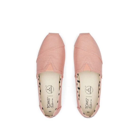 TOMS Dusty Pink Alpargata Hertiage Canvas - Picture 2 of 8